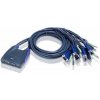 ATEN 4-Port USB VGA/Audio Cable KVM Switch (CS64US-AT)
