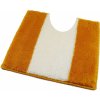 ROUTNER Kúpeľňová predložka ATHENA Žltá 10310 - Žltá / 50 x 50 cm WC s výkrojom 10310