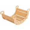 WOODANDHEARTS Montessori houpačka, Large Natural Wood
