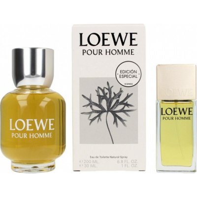 Loewe Pour Homme SET: Toaletná voda 200ml + Toaletná voda 30ml pre mužov
