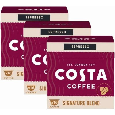 Costa Coffee Signature Blend Espresso 16 kapsúl pre Dolce Gusto kávovary