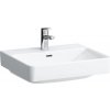 LAUFEN Pro S závesné umývadlo s otvorom, s prepadom, 550 x 465 mm, biela, s povrchom LCC, H8169624001041