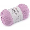 Bavlnená pletacia priadza Cotton Flat 50 g - 1 ks 3 (6712) fialová lila