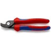 Knipex Káblové nožnice 9512165 jednoručné 165mm
