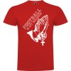Superfutbal Pánske tričko Football my religion, červené Veľkosť: XL
