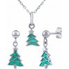 Silvego Strieborná súprava Swen s vianočným stromčekom ZT02519SG
