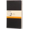 Moleskine Zošit Cahier 3ks L A5 Mäkká väzba Čierny
