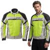 Pánska letná moto bunda W-TEC Saigair Farba Fluo Yellow-Gray, Veľkosť XXL rozšírená