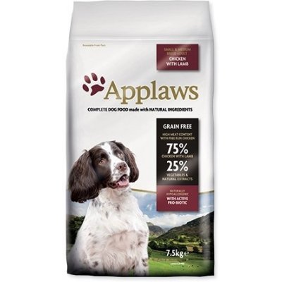 Applaws Dog Lamb Small & Medium Breed Adult 7,5 kg