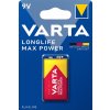 VARTA Longlife Max Power 9V 550mAh 1ks 04722