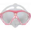 Šnorchlovací set 3 v 1, DETSKÝ, RUŽOVÝ, obsahuje masku, plutvy a šnorchel