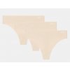 Under Armour Pure Stretch No Show Thong 3 Pack - Hue S