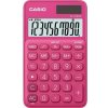 Kalkulačka, vrecková, 10 miestny displej, CASIO SL 310, ružová