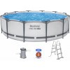 Záhradný bazén BESTWAY Steel Pro MAX 366 × 100 cm so setom