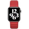 AppleKing silikónový remienok s magnetickým upínaním pre Apple Watch 42mm / 41mm / 40mm / 38mm - červený - možnosť vrátiť tovar ZADARMO do 30tich dní