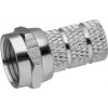 EMOS Konektor F vidlica pre koax CB500, 10ks 70221 1807100400