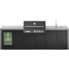 Crossray+ GRANDPRO-Vonkajšia grilovacia kuchyňa CROSSRAY BLACK LINE (284 WF Series)