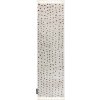 Dywany Łuszczów , Behúň Berber Syla B752 dots cream, 70x200, biela, kuchyňa