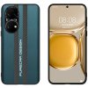 Gumený kryt CARBON na Huawei P50 - Tmavozelená