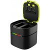 TELESIN Box dual-channel charger for GoPro Hero 12/ 11 / 10 / 9 (fast charging)