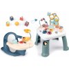 Set didaktický stolík Activity Table Little a sedátko do vaničky Smoby s prísavkami a vodnými hračkami