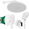 Hansgrohe Talis E Raindance sprchový set 240 podomietkový biely matný 64920700