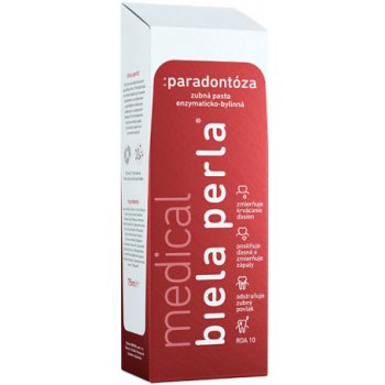 Biela perla Paradontóza zubná pasta 75 ml