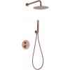 Imex NAPOLES termostatický podomietkový sprchový set kartáčované ružové zlato GTN047/ORC