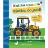 Knižka s puzzle Všetko, čo jazdí - Laura Teller