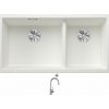Blanco SUBLINE 480/320-U biela 523588 + Blanco MIDA-S chróm 521454