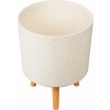 Kvetináč Strend Pro, farba White Weath Finish, 30x30x37 cm