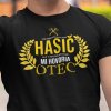 Tričko s potlačou OTEC HASIČ Pánsky Čierna S