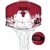 Wilson NBA Team Chicago Bulls Mini obruč WTBA1302CHI Červená Jedna velikost