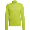 Pánsky futbalový top adidas, ENT22 TR TOP reflexný neón,biela M