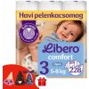 Balenie plienok Libero Comfort 5-8 kg Midi 3 (228 ks) + darček 3 ks. Libero