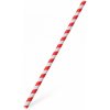 Wimex Slamka papierová Špirála červená `JUMBO` O8mm x 25cm WI40701