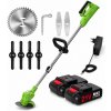 Aku strunová kosačka 3v1 21V – krovinorez, vyžínač trávy + 2× batéria | ľahká, výkonná, teleskopická