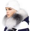 Sikora Kožušinový lem na kapucňu - golier líška bluefrost white LB 21/1 (65 cm)