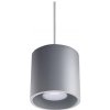 Sollux | Luster na lanku ORBIS 1 1xGU10/40W/230V šedá | SLX0024