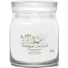 Yankee Candle Signature White Gardenia signature svíčka střední 368 g