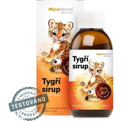 MycoMedica MycoMedica MycoBaby Tigrí sirup 200 ml