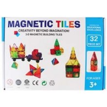 Magnetic Tiles Magnetická stavebnica sada 32ks