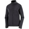 Salomon Essential Lightwarm Half Zip Women Deep Black