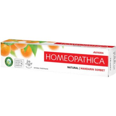 Astera Homeopathica Zubná pasta Mandarínkový sorbet 75 ml