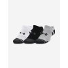 Under Armour ponožky Performance Tech 3ks NS mod gray/white/jet gray