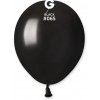 Svet balonku Balónik metalický čierny 13 cm