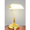 Brilagi | Brilagi - Stolová lampa BANK OFFICE 1xE27/60W/230V zlatá/biela | BG2381