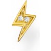 THOMAS SABO kusová náušnica Flash gold H2217-414-14