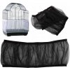 NYLONOVÝ OCHRANNÝ KRYT NA KLIETKU PRE VTÁKY PAPAGÁJE M ČIERN