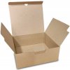 Kartónové krabice Fefco 0215 200x220x98mm 3VVL hnedá